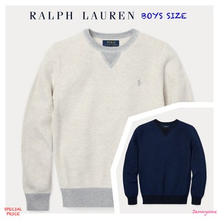 RALPH LAUREN COTTON CREWNECK SWEATER (BOYS SIZE 8-20 YEARS)