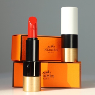 ภาพหน้าปกสินค้าลิปสติก Hermes Rouge Lipstick#33#68#85#64#75ลิปแมทติดทน ตัวอย่างลิปสติกลิปสติกเนื้อซาตินให้ความชุ่มชื้น ที่เกี่ยวข้อง