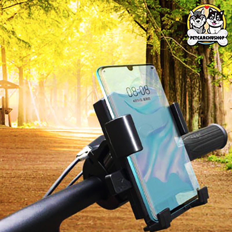 ภาพหน้าปกสินค้าที่จับมือถือมอเตอร์ไซค์ ที่จับโทรศัพท์ ที่ยึดมือถือ ที่ยึดโทรศัพท์ ที่วางมือถือ ที่วางโทรศัพท์มอเตอร์ไซด์ จักรยาน Grab