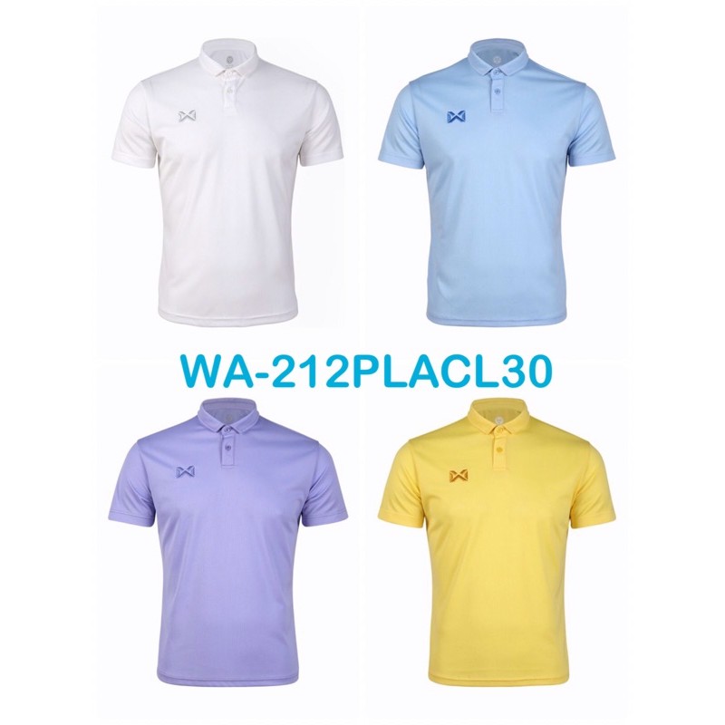 ภาพหน้าปกสินค้าWARRIX เสื้อโปโล รหัสสินค้า : WA-212PLACL30 Pique สีฟ้า สีม่วง สขาว เหลือง ราคา 299-399 บาท ***ใส่ได้ทั้งหญิงและชาย*** จากร้าน nhennhen2564 บน Shopee