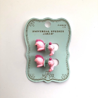 ต่างหู MOPPY Special Character Earrings only at  Universal Studios Japan USJ, Friend of ELMO of Sesame Street