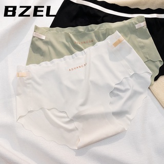 Bzel กางเกงชั้นใน ผ้าเรยอน ไร้รอยต่อ ใส่สบาย เซ็กซี่ สําหรับผู้หญิง พร้อมส่ง