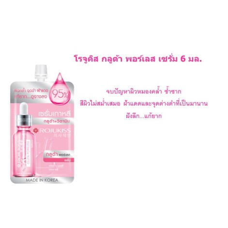 rojukiss-โรจูคิส-กลูต้า-พอร์เลส-จบปัญหาผิวหมองคล้ำ-ซ้ำซาก-สีผิวไม่สม่ำเสมอ