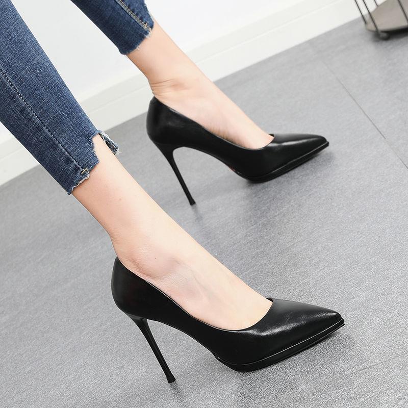 10-ซม-กันน้ำแพลตฟอร์มสวมใส่อย่างเป็นทางการสัมภาษณ์-art-test-ทำงานอาชีพรองเท้าส้นสูงสีดำชี้-stiletto-ผู้หญิงรายการรองเท้า
