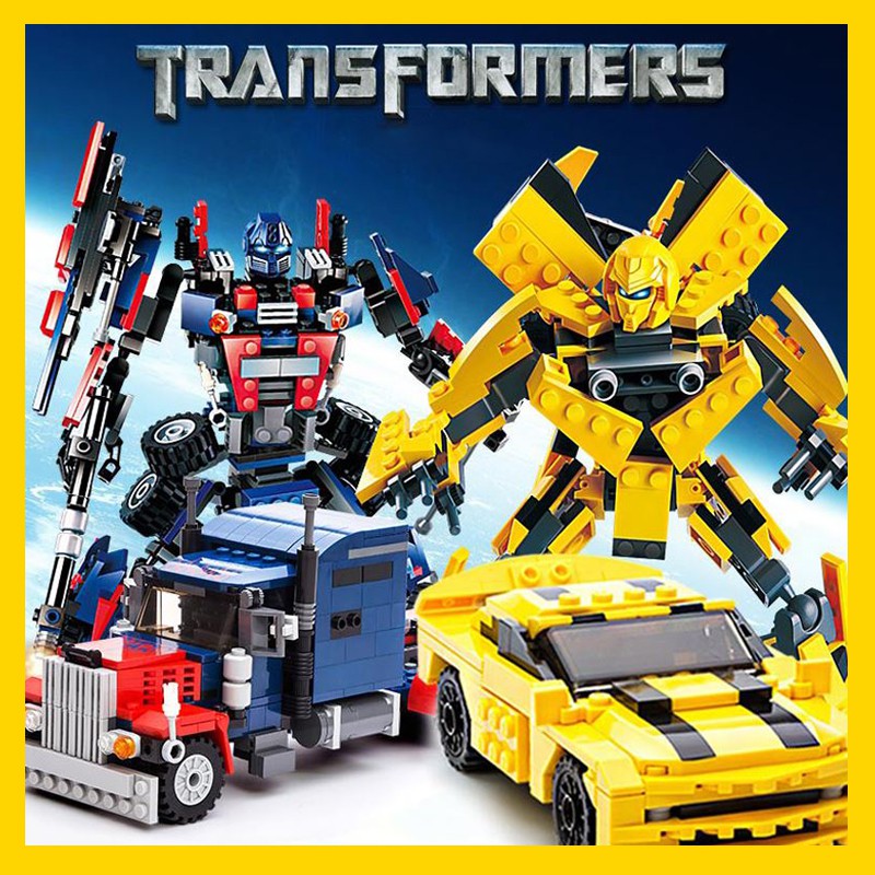 ตัวต่อtransform-seriesแปลงร่างได้-8713-379pcs