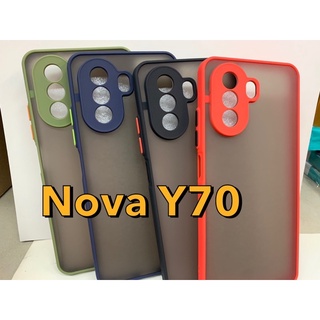 ✨พร้​อมส่งใน🇹🇭✨เคสขอบนิ่มหลังแข็งขุ่นคลุมกล้อง For Huawei P50 Pro / P50Pro / Nova 9 SE / Nova Y70 / Nova9SE