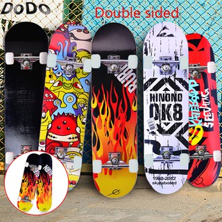 Skateboards สเก็ตบอร์ด 80cm ผู้เริ่มต้นเล่น-มืออาชีพ แฟชั่นสเก็ตบอร์ด ผู้เริ่มเล่น จัดส่งรวดเร็ว