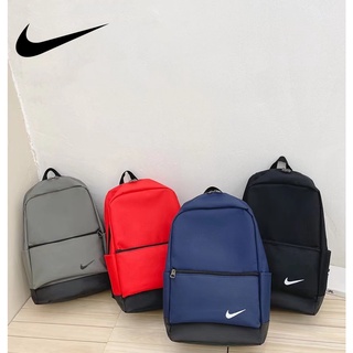 สวยๆ!มี 2 ​​สไตล์ให้เลือก! Adidas Nikeกระเป๋าเป้สะพายหลังคอมพิวเตอร์ Ladies Casual Multifunctional Backpack