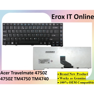 คีย์บอร์ดแล็ปท็อป สําหรับ Acer TravelMate TM4740 TM4750 4750Z 4750G 4745 4755 4740 9Z.N5SPW.01D