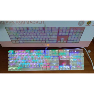 ราคาKeyboard Gaming Mechanical OKER K84/K428 BACKLIT BLUESWITCH รับประกัน2ปี