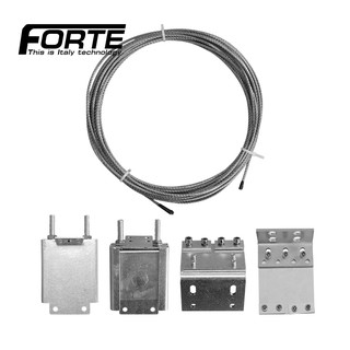 AutoGateTH สลิงบานซ้อน2บาน สำหรับมอเตอร์ประตูรีโมทไฟฟ้า ใช้ติดตั้งกับประตูบานซ้อน สามารถทำงานนุ่มนวลกว่าชุดเฟือง