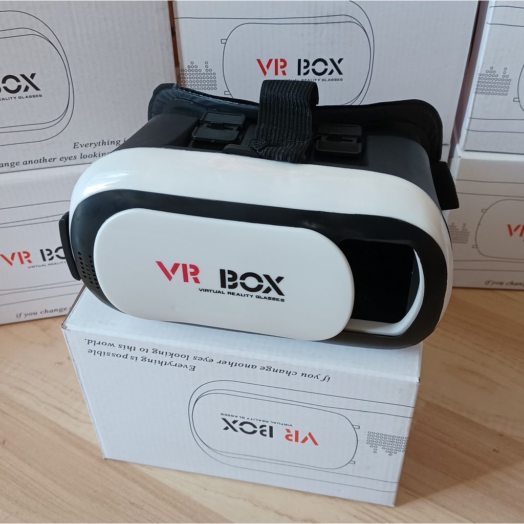 VR BOX แว่น 3D แว่นดูหนัง สำหรับสมาร์ทโฟน 3D Glasses Headset for ...