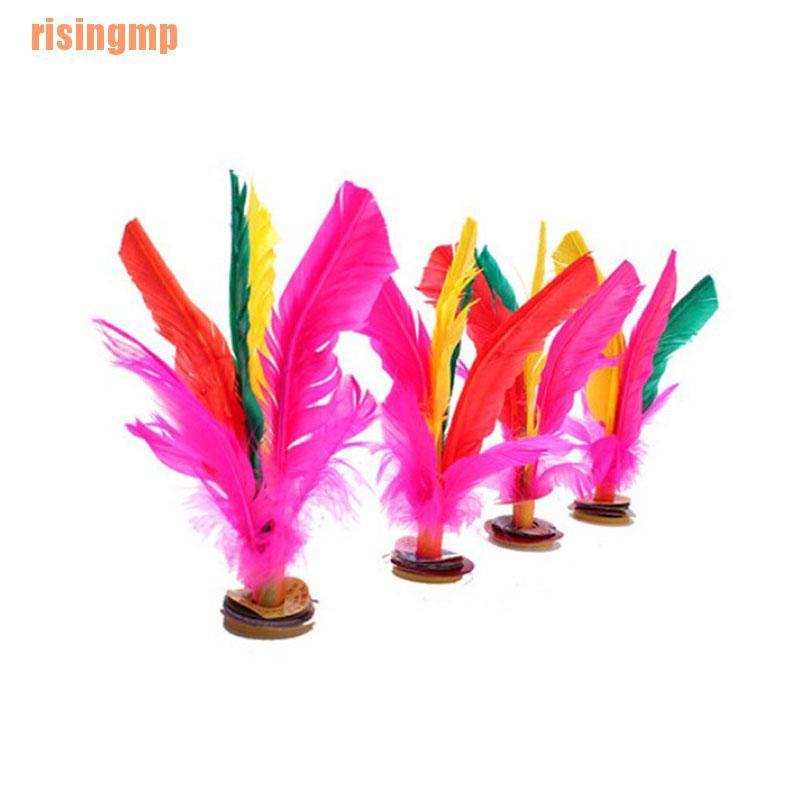 ภาพหน้าปกสินค้าRisingmp (X) Jianzi ลูกขนไก่ สไตล์จีน สีสันสดใส สําหรับ จากร้าน risingmp.th บน Shopee