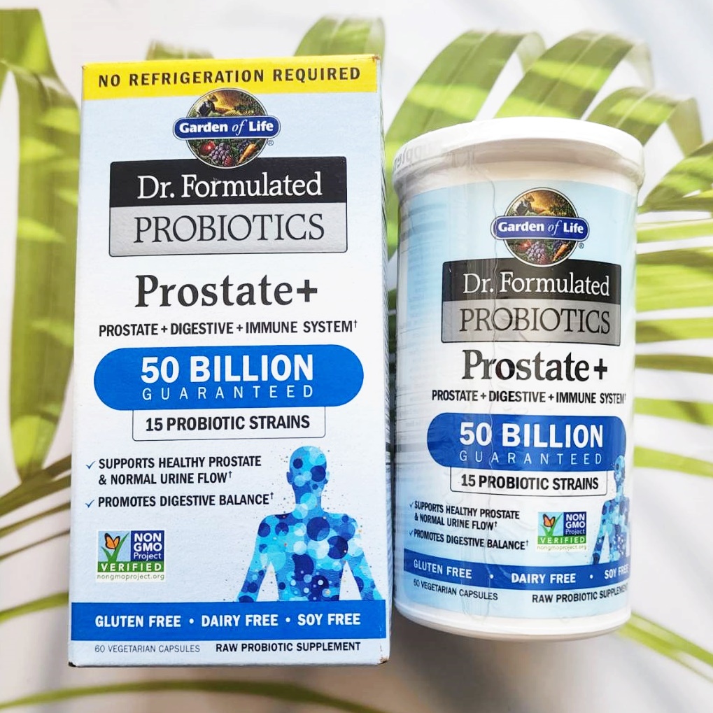 (Garden of Life®) Dr. Formulated Probiotics Prostate+, 50 Billion โปร ...