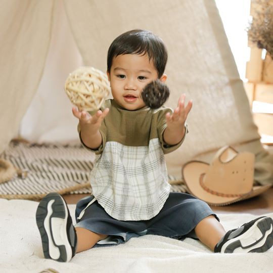 เสื้อผ้าเด็ก-navy-blue-autumn-shorts-สีน้ำเงิน-ใส่สบาย