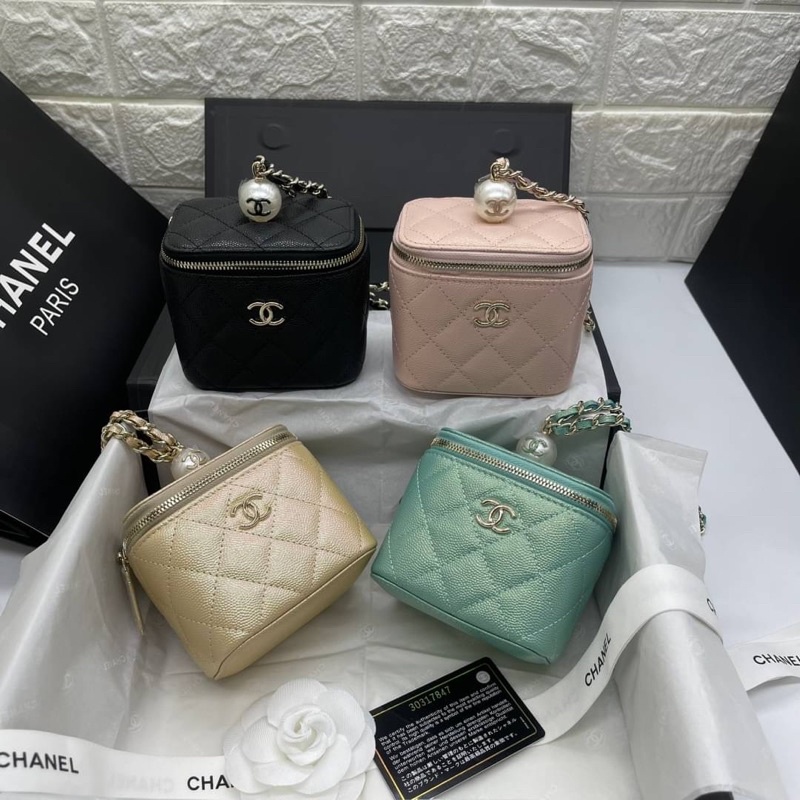 chanel-น้องกระติ๊บจิ๋ว-original-grade-size10cm-หนังคาเวียร์เกรดดีมากค่ะเทียบเท่าต้นฉบับเลย-หนังฟูขึ้นเม็ดสวย-เป๊ะมากๆ