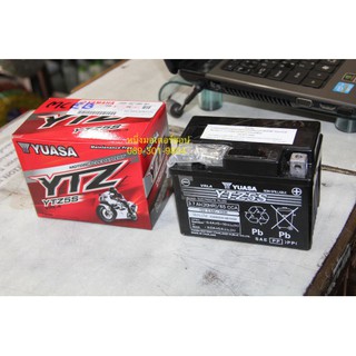 แบตเตอรี่แห้ง Yuasa สำหรับ Honda Click, Click-I, Scoopy-I, Wave110I 5A ประกอบรถฮอนด้า