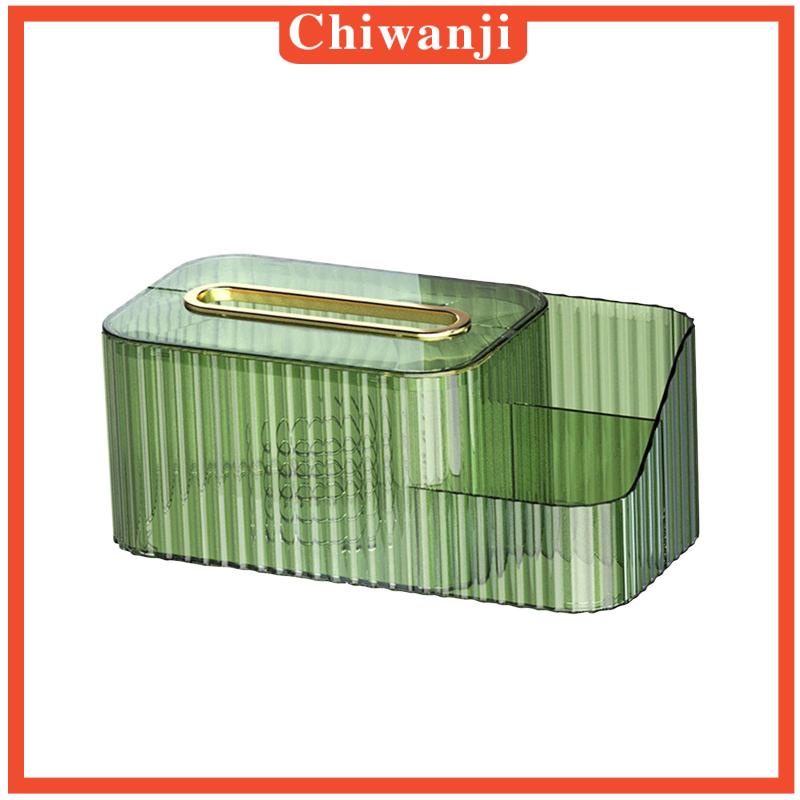 chiwanji-กล่องเก็บทิชชู่-แบบใส-สําหรับบ้าน-ห้องน้ํา-โต๊ะเครื่องแป้ง-เคาน์เตอร์-สํานักงาน