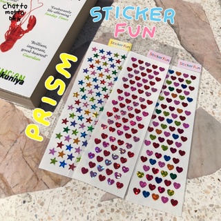 สินค้า Sticker Fun - Sticker //เนื้อ prism สติกเกอร์ฟัน สติกเกอร์ของแท้จากญี่ปุ่น