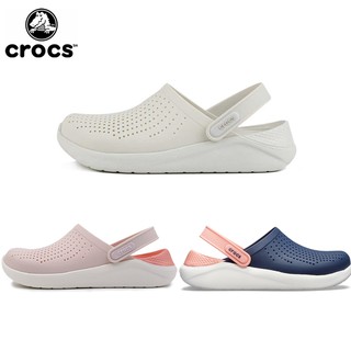 สินค้า （พร้อมส่ง）ขาย crocs Literide พรีเมี่ยมของแท้รองเท้า (อย่างเป็นทางการ)รองเท้าชายหาด