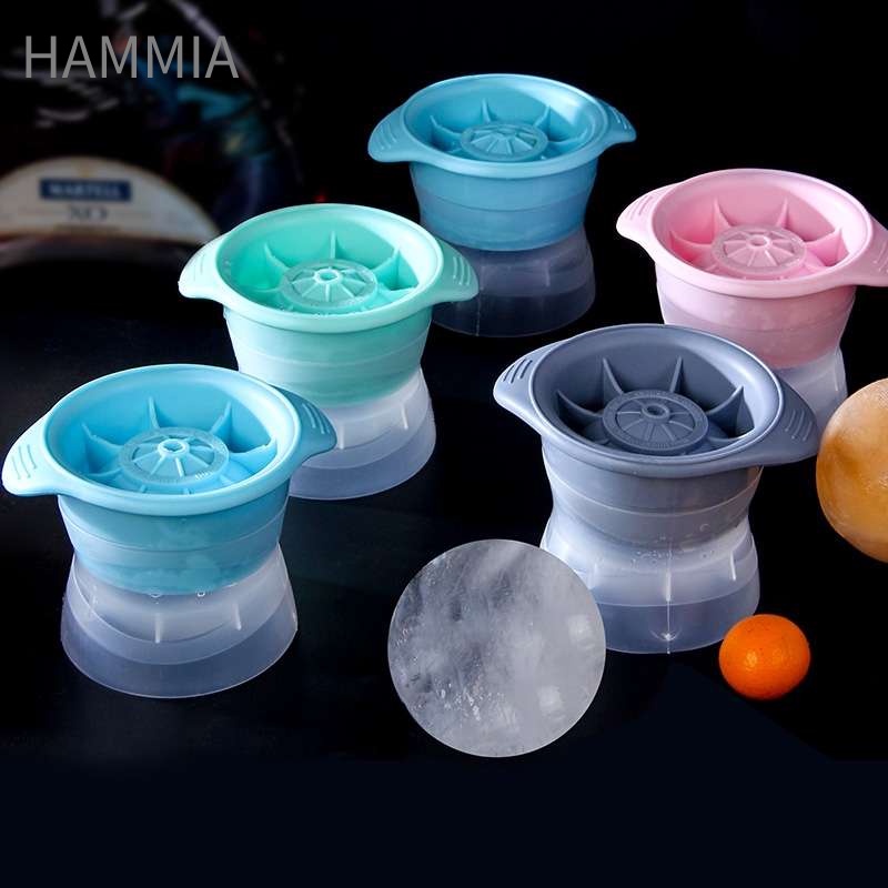 hammia-ที่ทำน้ำแข็ง-น้ำแข้งก้อนกลม-แม่พิมพ์-ซิลิโคน-กล่องทำทรงกลมกลม-สำหรับบาร์-ice-ball-maker