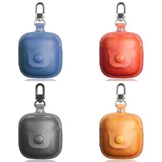 Leather Case Protective Cover Keychain for J-BL TUNE 220TWS Bluetooth Headset