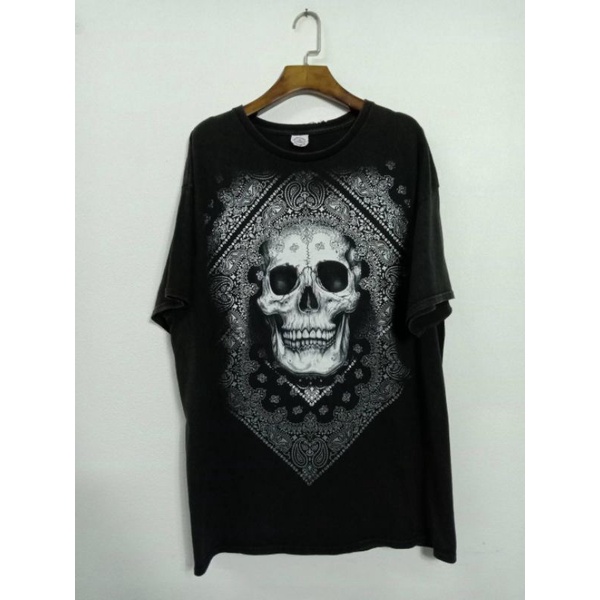 เสื้อยืด-มือสอง-skull-delta-l-อก-44