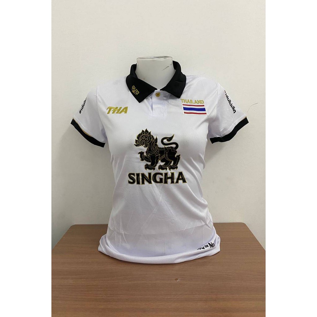 ไทยแลนด์คอปกเสื้อกีฬาผู้หญิง-เสื้ออย่างเดียว