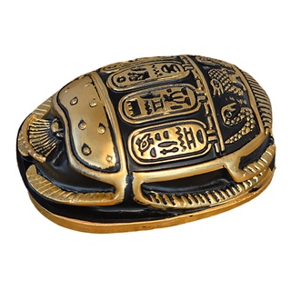 Classical Egyptian Amulet Scarab Decoration for Living Room Collectible Gift