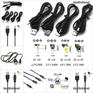 สินค้า สายเคเบิ้ลเชื่อมต่อ Usb to DC 2.5 3.5 4.0