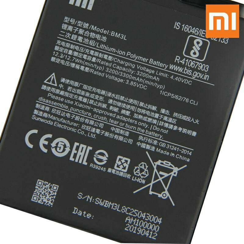 แบตเตอรี่-xiaomi-mi-9-bm3l-3300mah