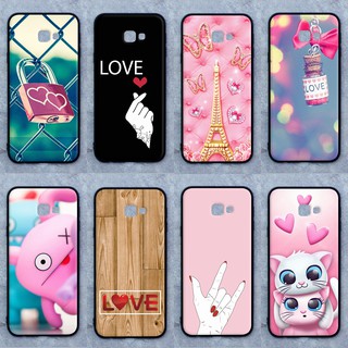 เคส Samsung J4 plus ลายอินเลิฟ ขอบนิ่มหลังแข็ง เคส ถือ เคส Caseเคส TPU ขอบนิ่มหลังแข็ง ไม่ขูดตัวเครื่อง ไม่กัดขอบช่วยปกป