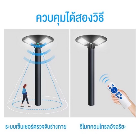 binyue-ขายดีมาก-ufo-โคมไฟถนน-square-light-ไฟถนนโซล่าเซลล์-พลังงานแสงอาทิตย์100-ไม่ต้องจ่ายค่าไฟ