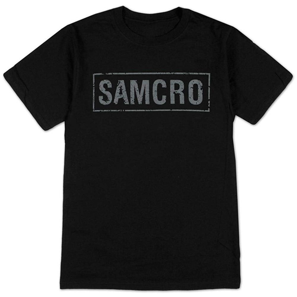 เสื้อยืดผ้าฝ้ายพิมพ์ลาย-sons-of-anarchy-samcro