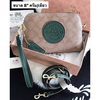 กระเป๋า ✨ new collection  coach ทรงน่ารักมาก ขนาด 8 นิ้ว crossbodybag