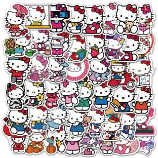 สติ๊กเกอร์ลายการ์ตูน Hello Kitty 50 สําหรับตกแต่ง
