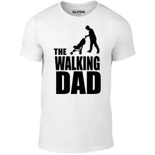 เสื้อยืดโอเวอร์ไซส์เสื้อยืดลาย the walking dadS-3XL