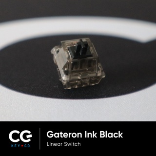 สินค้า Gateron Ink Black v2 Linear Switch สวิตช์คีย์บอร์ด จังหวะเดียว สวิช คีบอร์ด