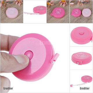 💕 Good quality HELLO KITTY Cute Retractable Tape Measure Cartoon Floppy Ruler Family KT Cat