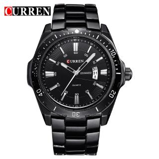 CURREN New Brand Luxury Fashion&amp;Casual Business Watch Date Quartz Clock Full Steel Waterproof Wrist Watch masculino