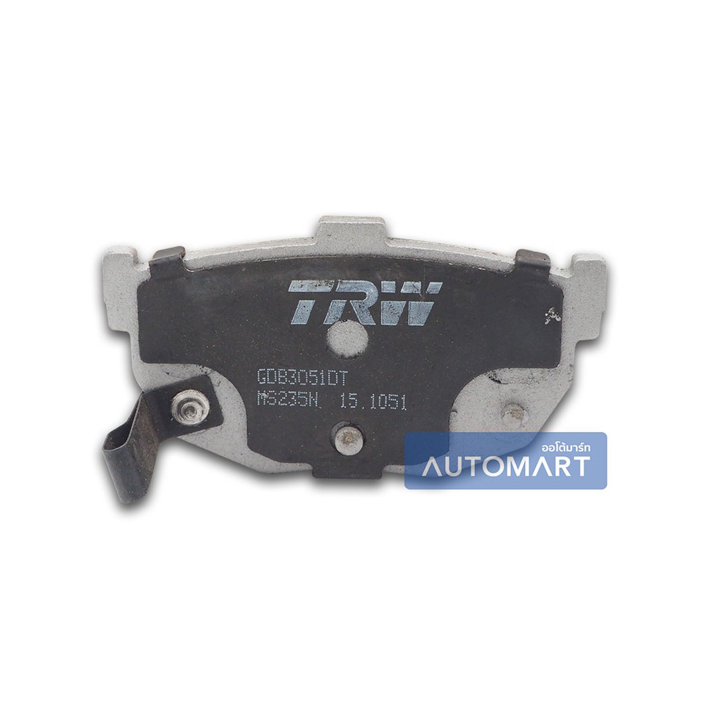 trw-ผ้าเบรกหลัง-nissan-cefiro-a32-92-95-2-0-24v-gdb3051dt-จำนวน-1-ชุด