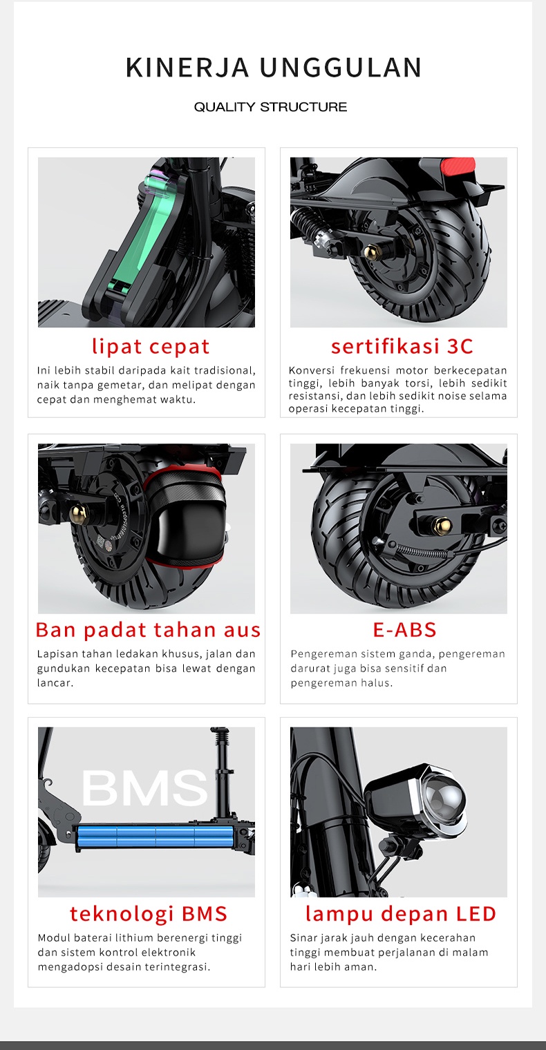 SEALUP Q9 36v 8.8 ah รถไฟฟ้า สกุตเตอร์ไฟฟ้า สกูตเตอร์ไฟฟ้า ผู้ใหญ่พับได้มินิ สกู๊ดเตอร์ไฟฟ้า กันน้ำ