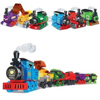 Lego Creator Train K34A 6 in 1 เลโก้ตัวต่อ รถไฟ 6 คันต่อเป็นขบวนได้ สุดเท่ห์
