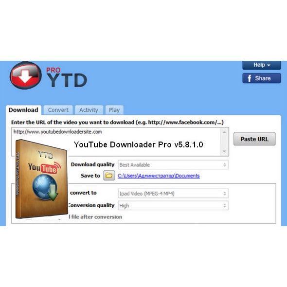ภาพสินค้าYTD Video Downloader Pro Latest 2022 โปรแกรมโหลด Youtube  Lifetime For Windows & Mac M1 & Intel  Full Version จากร้าน software2u บน Shopee ภาพที่ 2