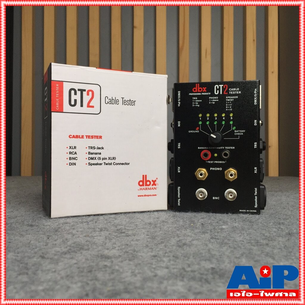 dbx-ct2-cable-tester-ดีบีเอ๊กส์-ct-2-เครื่องเช็คสายสัญญาณ-เครื่องเช็คสาย-เครื่องวัดสาย-เครื่องเช็ค-สายสัญญาณ-เอไอ