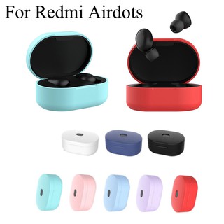 ภาพหน้าปกสินค้าเคสหูฟังซิลิโคนสำหรับ Xiaomi Redmi Mi Airdots หูฟังฝาครอบหูฟังบลูทู ธ Tws หูฟังไร้สายเชลล์ ซิริโคน หูฟังไร้สายแบบครอบ Soft Box Redmi Airdots ซึ่งคุณอาจชอบสินค้านี้