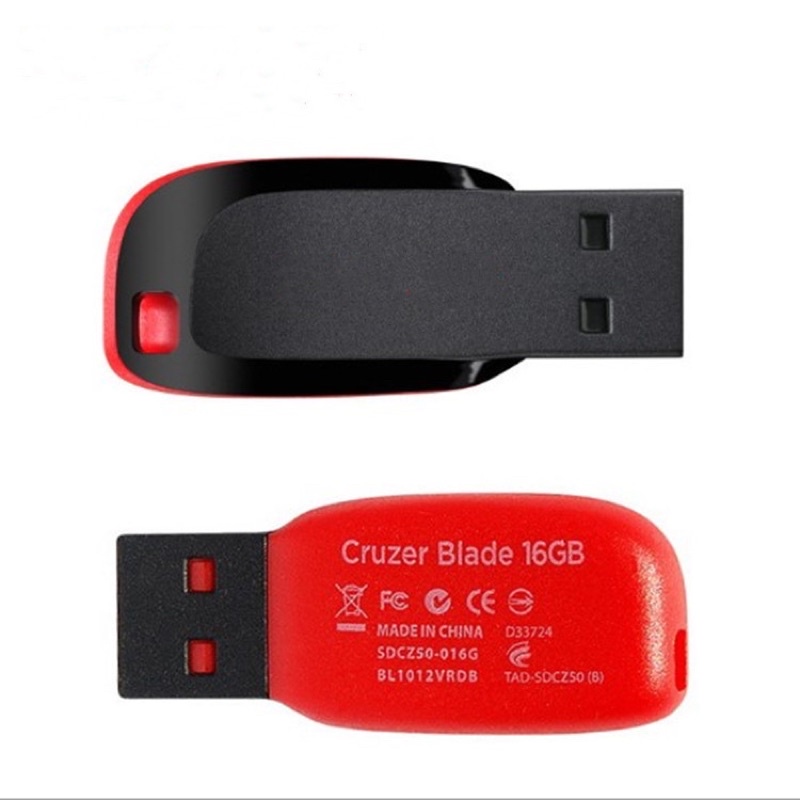 ภาพสินค้าHOT ️แฟลชไดร์ฟ CRUZER BLADE USB แฟลชไดร์ฟ 4GB.16GB.32GB USB2.0 SDCZ50_032G_B35 จากร้าน yinlian1 บน Shopee ภาพที่ 3