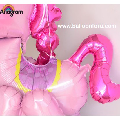 pink-rocking-horse-airwalker-balloon-ขนาด-58-127cm