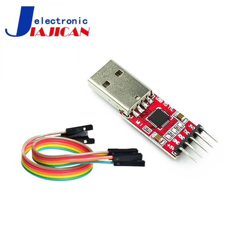 โมดูลพอร์ต USB เป็น Serial CP2102 โมดูล USB ถึง TTL STC Downloader UART ...