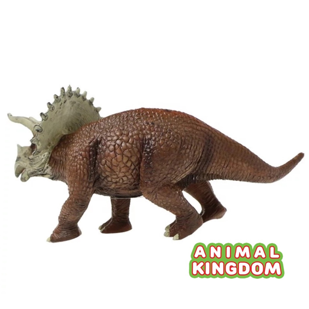 animal-kingdom-โมเดลไดโนเสาร์-triceratops-ขนาด-20-50-cm-จากหาดใหญ่